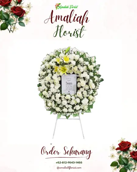 Krans Bunga Duka Bandar Lampung